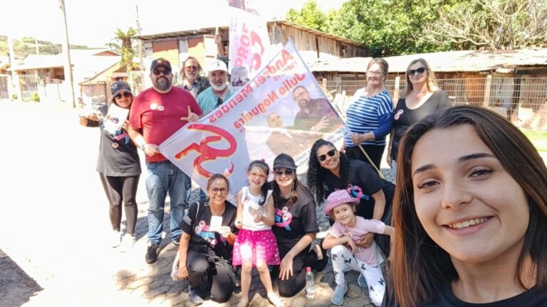 Andrei mostra confiança e reforça laços com comunidades no último dia de campanha