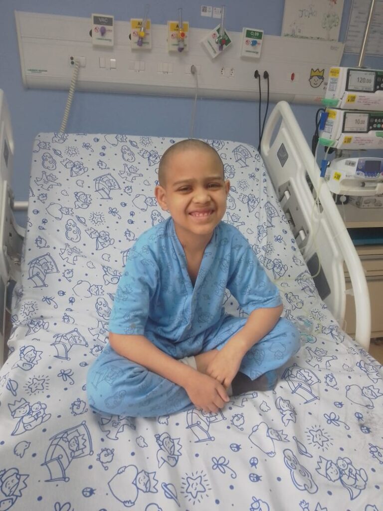 João Henrique supera etapa no transplante de medula, mas família ainda precisa de apoio financeiro para continuidade do tratamento