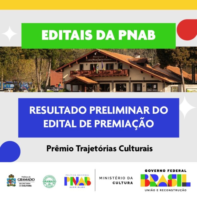 Secretaria da Cultura divulga resultado preliminar do Prêmio Trajetórias Culturais