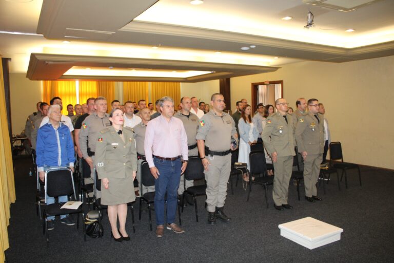 1º BPAT realiza formatura de passagem de comando da 1ª Companhia de Gramado
