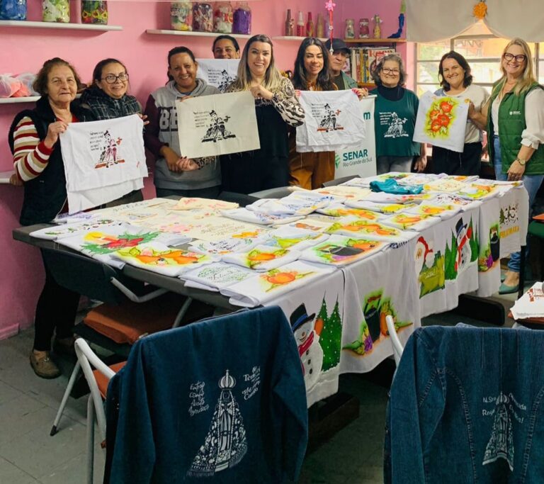 Cursos de Costura e Pintura encerram com sucesso no Gabinete da Primeira-Dama