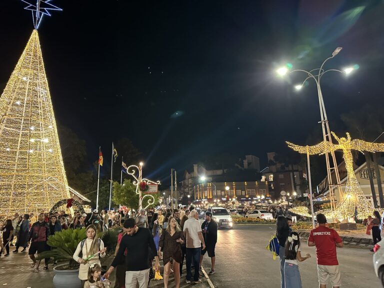 Final de semana movimentado no Sonho de Natal de Canela