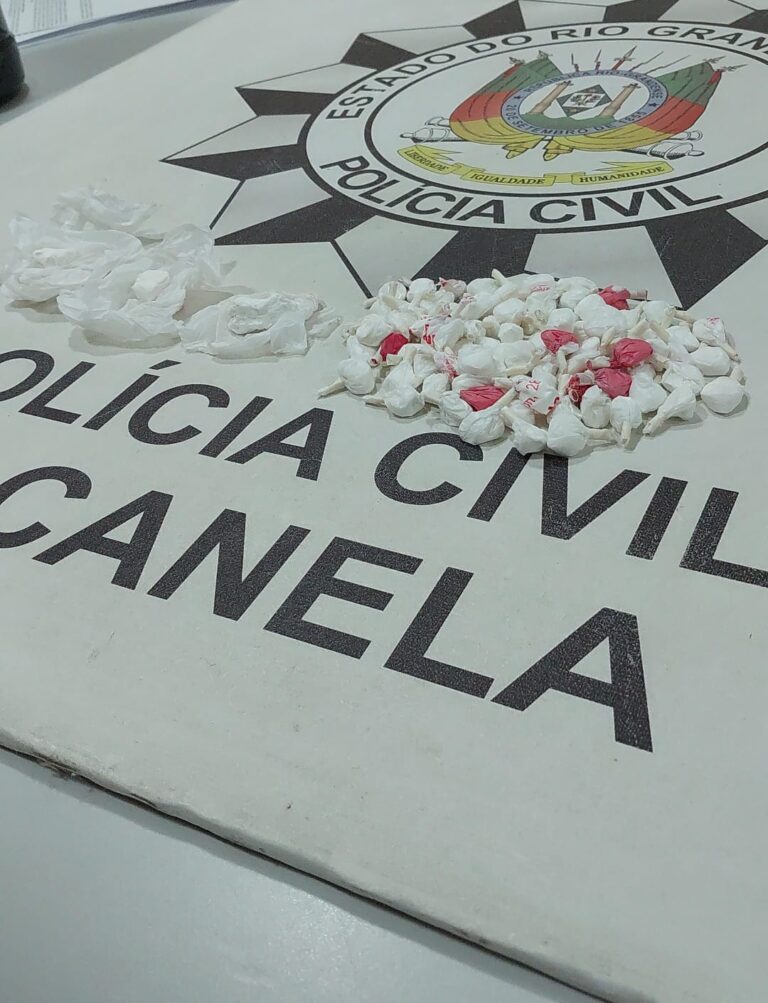 Mulher que comandava tráfico em Canela e mais dois são presos