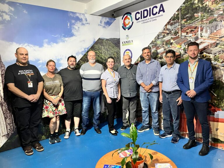 CIDICA recebe visita de representante estadual para avaliação de programas de qualificação em Canela