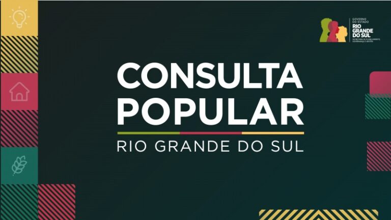 Consulta Popular 2024: Participe e ajude a definir as prioridades para a sua região