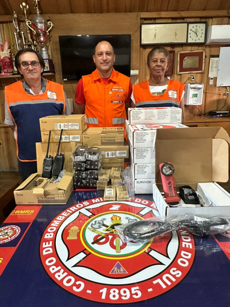 Defesa Civil de Canela reforça estrutura com novos equipamentos