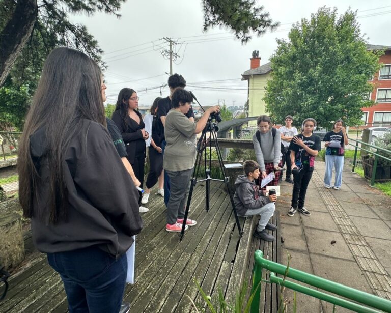 Escola de Porto Alegre participa de atividade especial com alunos do Educavídeo