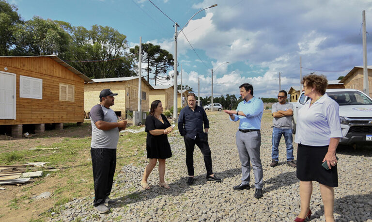 Prefeitura acelera construção de casas no Loteamento Recomeçar, em Canela