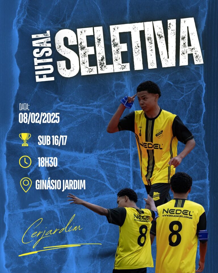 CER Jardim realiza seletiva para jovens atletas