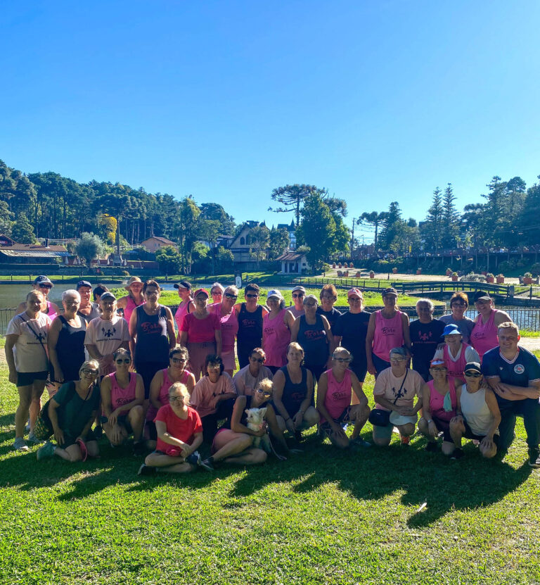 Projeto Ginástica nos Bairros celebra o dia da mulher com atividade especial no Lago Joaquina Rita Bier