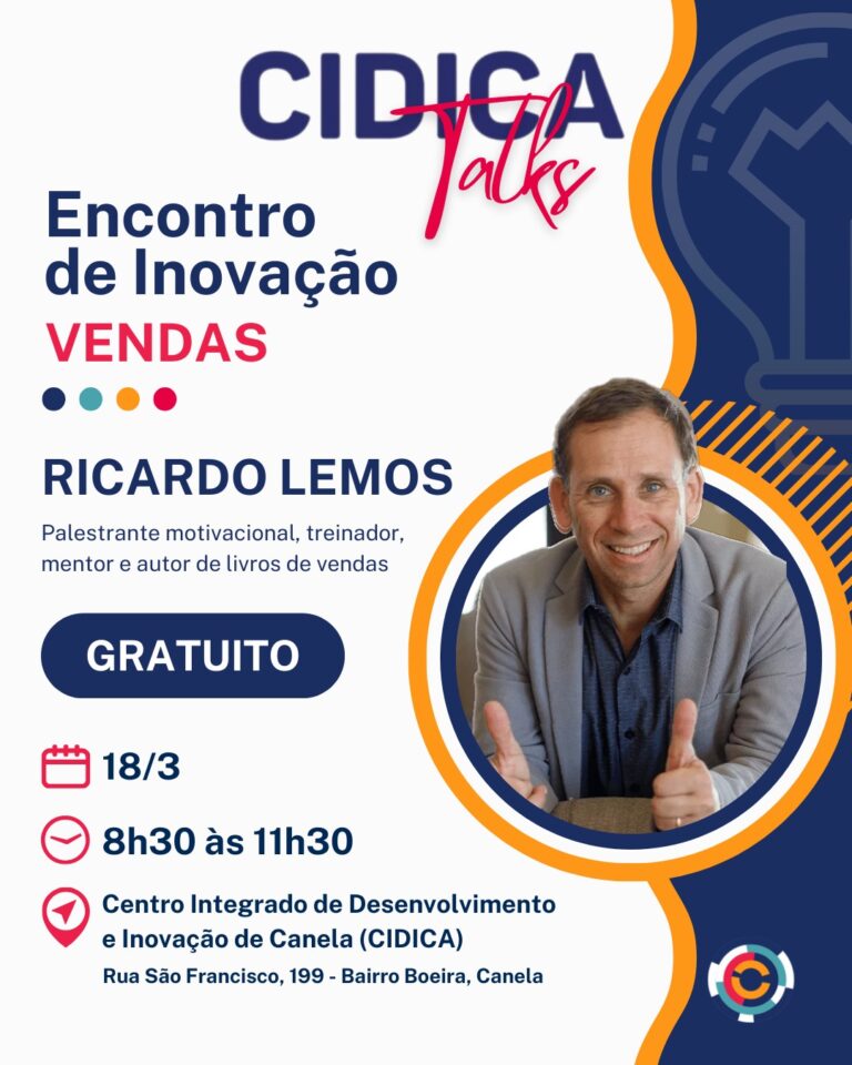 Encontro de Inovação abre calendário de eventos do CIDICA
