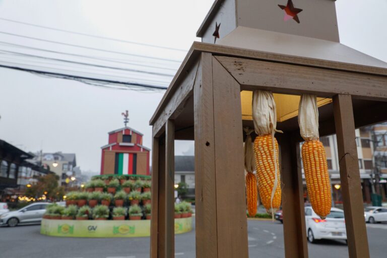 Gramado em traje de gala para a Festa da Colônia