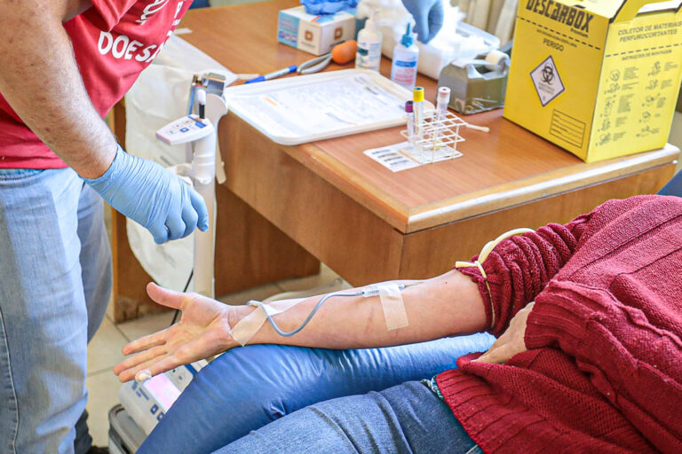 Doação de sangue em Canela: mais de 100 pessoas aderiram à campanha solidária