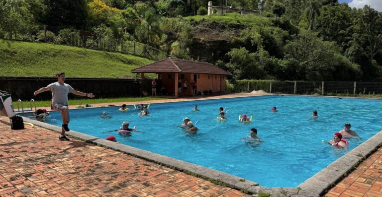 Aulas de hidroginástica envolveram mais de 100 alunos em Gramado