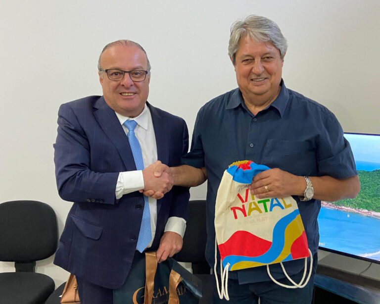 Gramado realiza visita institucional à Prefeitura de Natal (RN)