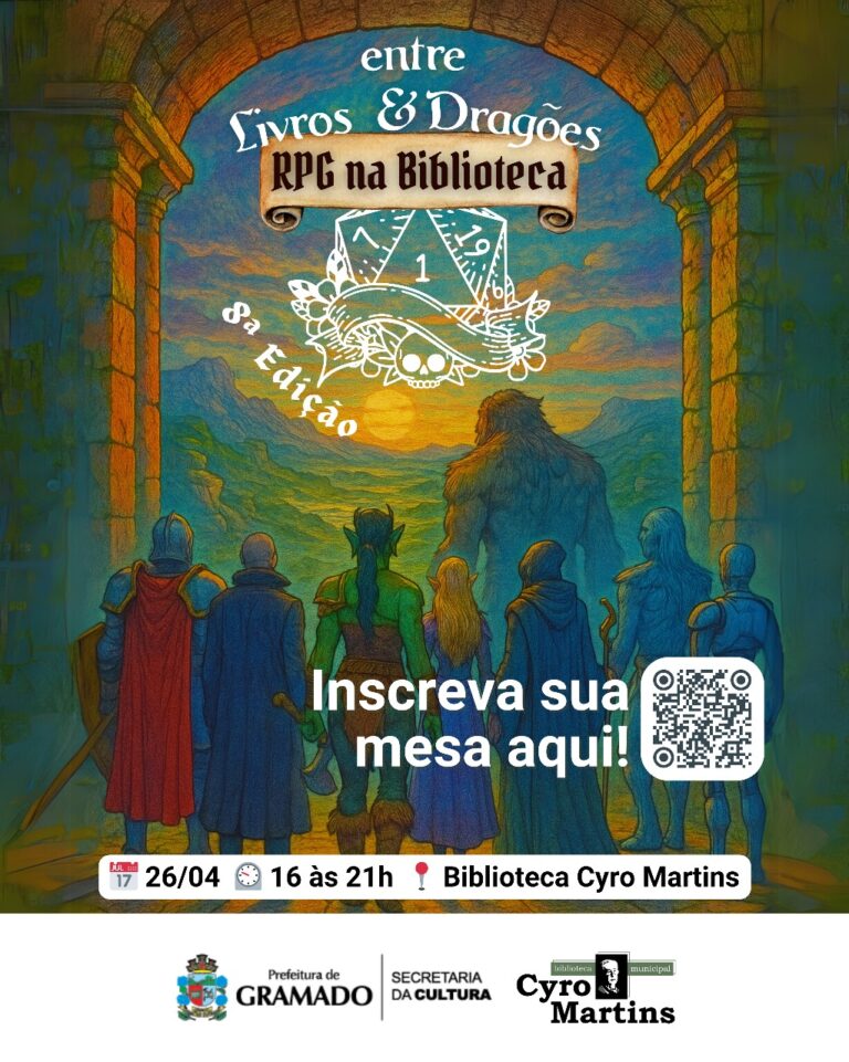 Encontro de RPG Retorna à Biblioteca Cyro Martins