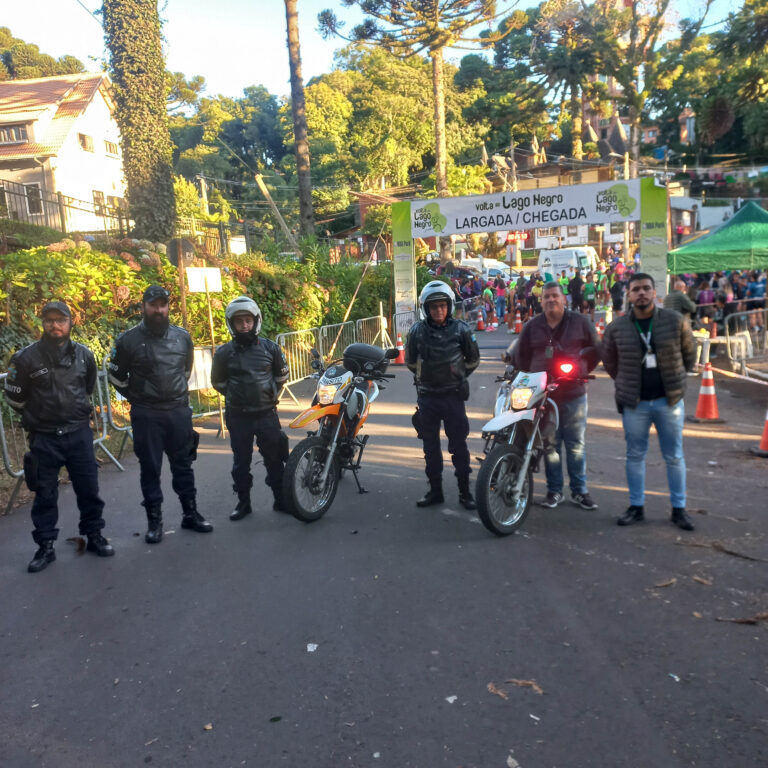 Volta ao Lago Negro 2025 contou com apoio da Secretaria de Trânsito