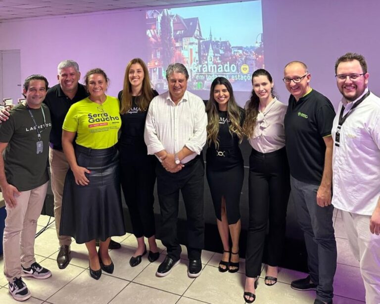Secretaria de Turismo promove Gramado para mais de 100 agentes de viagens em Recife/PE