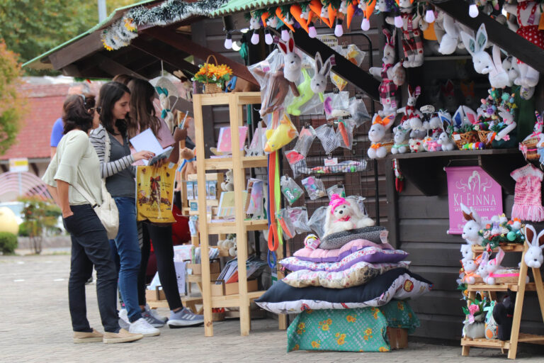 A arte da Páscoa em Canela