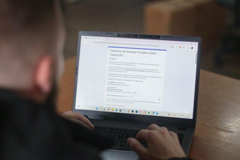 Canela lança formulário para cadastramento de eventos privados e impulsiona a economia local