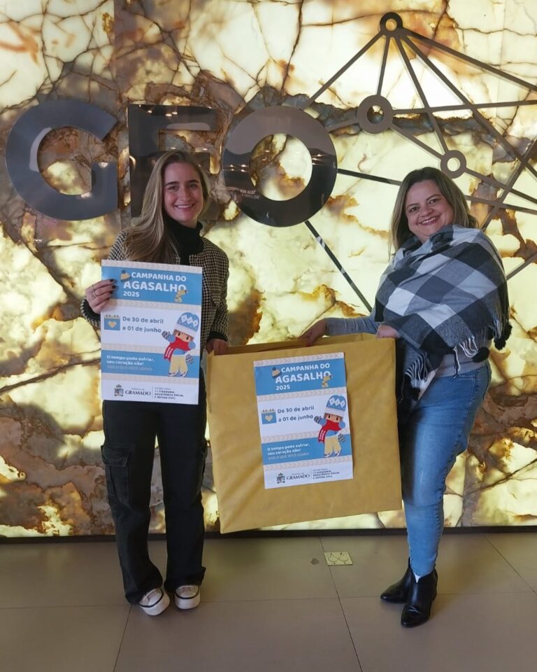 Geo Museu troca agasalhos por ingressos em Gramado