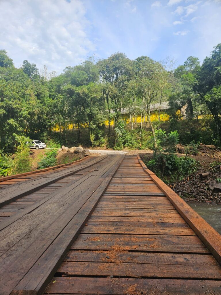 Gramado conclui revitalização da Ponte do Morro do Arame