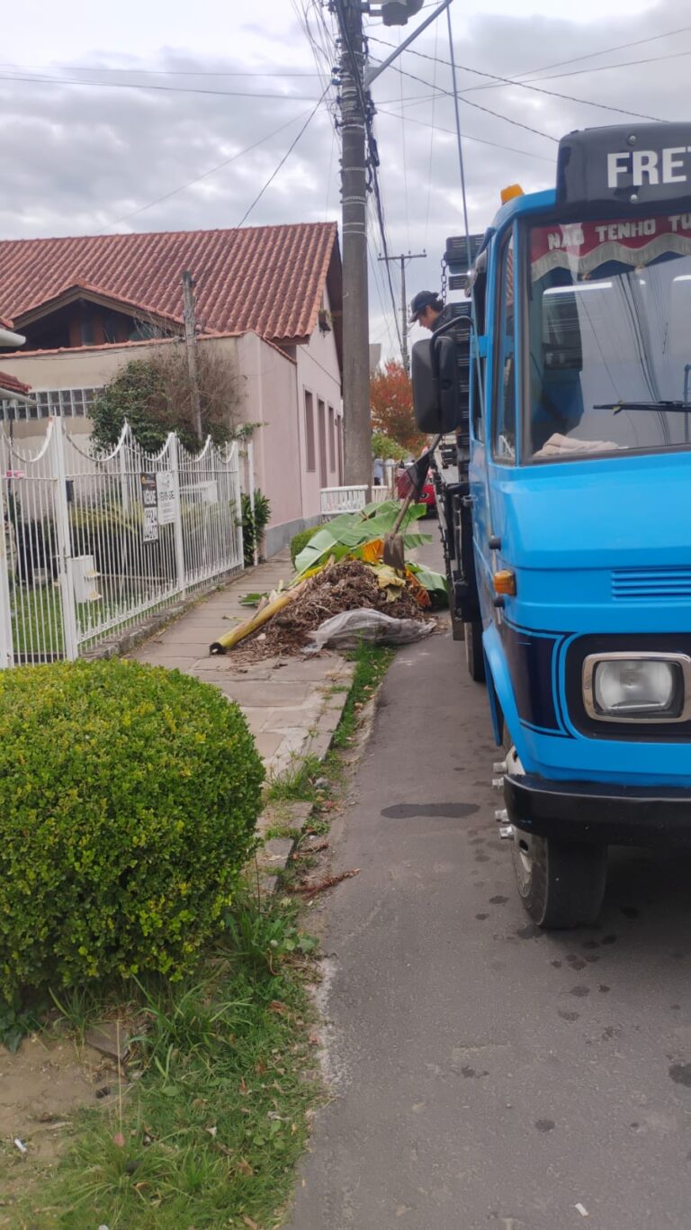 Coleta de lixo verde retira quase 100 caminhões de resíduos em Canela