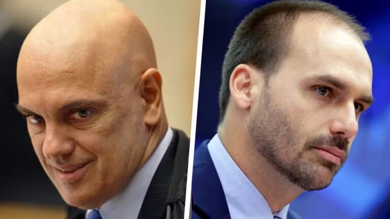Moraes assume inquérito contra Eduardo Bolsonaro e decreta sigilo
