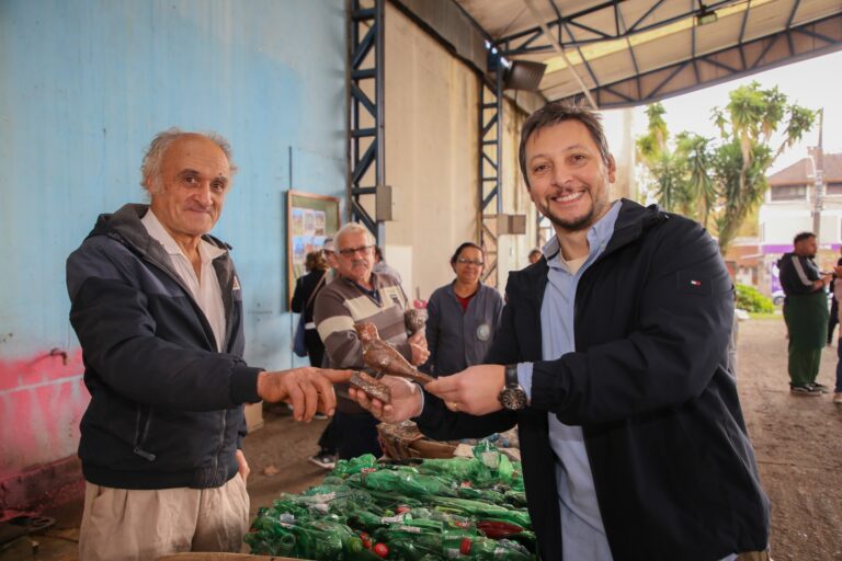 Expositores aprovam o novo local da Feirinha Canela + Verde