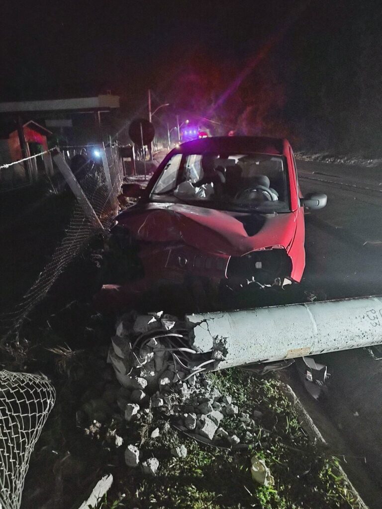 Jovem fica ferida em acidente de trânsito em Canela