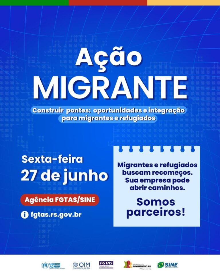 Agência Sine Gramado realiza ação voltada à empregabilidade de migrantes