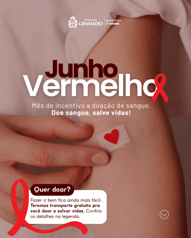 Doação de sangue em Gramado terá transporte gratuito