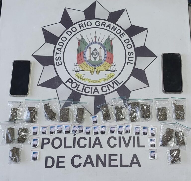 Em seguimento as operações contra o crime organizado, dois são presos e drogas apreendidas