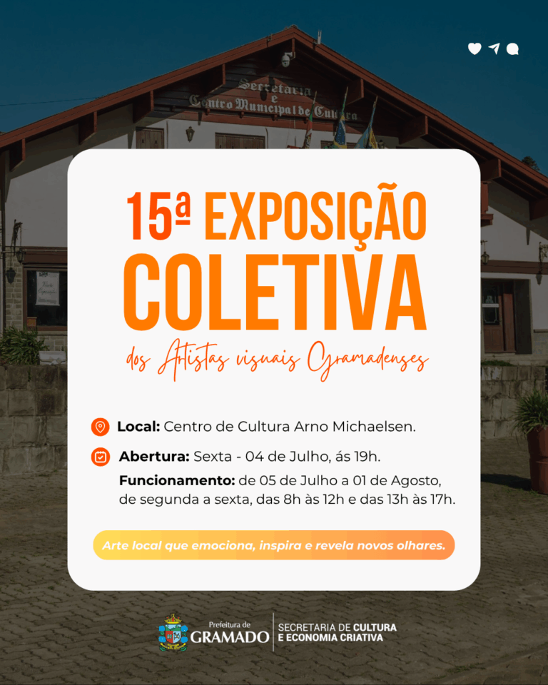 Exposição Coletiva dos Artistas Plásticos de Gramado chega à 15ª edição