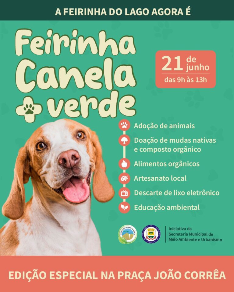 Feira Canela + Verde terá edição especial na Praça João Corrêa