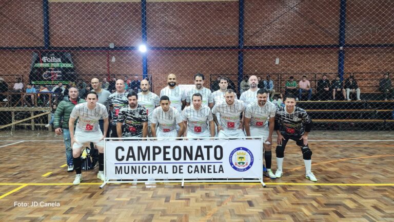 Amigos do Laje é o campeão do Campeonato de Veteranos de Canela