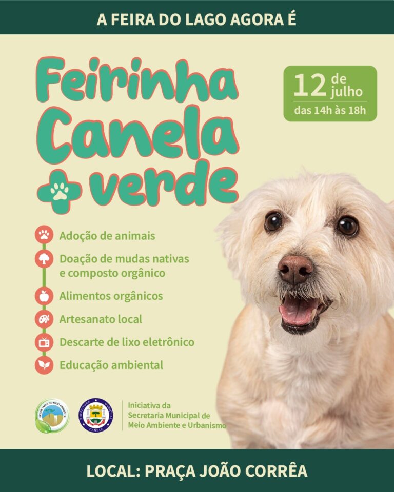 Feira Canela + Verde terá edição especial durante a Festa Colonial