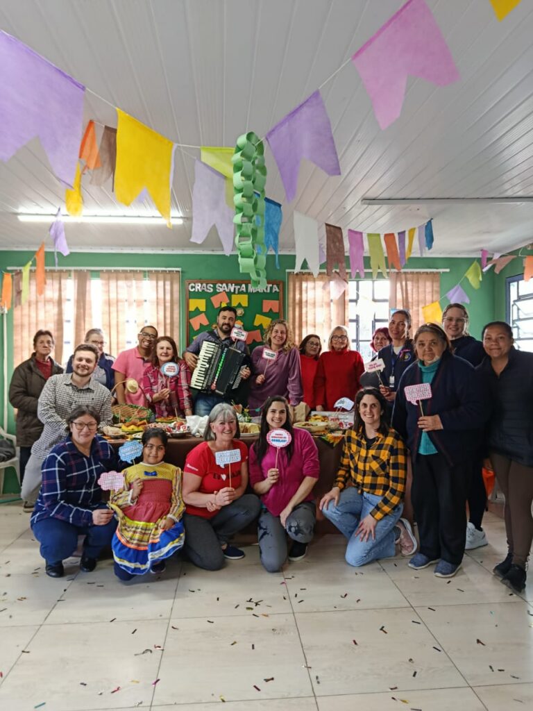 CRAS e UBS Santa Marta realizaram festividades juninas