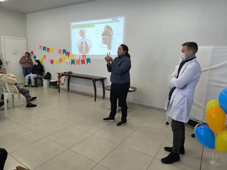 Encontro Coletivo do Programa Hiperdia aborda os cuidados com a tosse