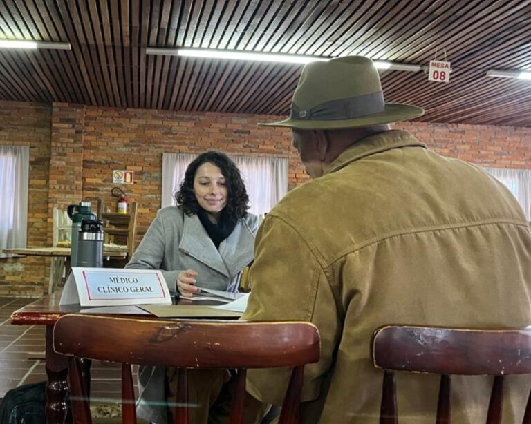 Gramado promove ação de saúde na comunidade da Linha Carahá