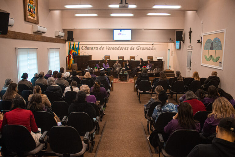 Câmara de Gramado debate violência contra a mulher