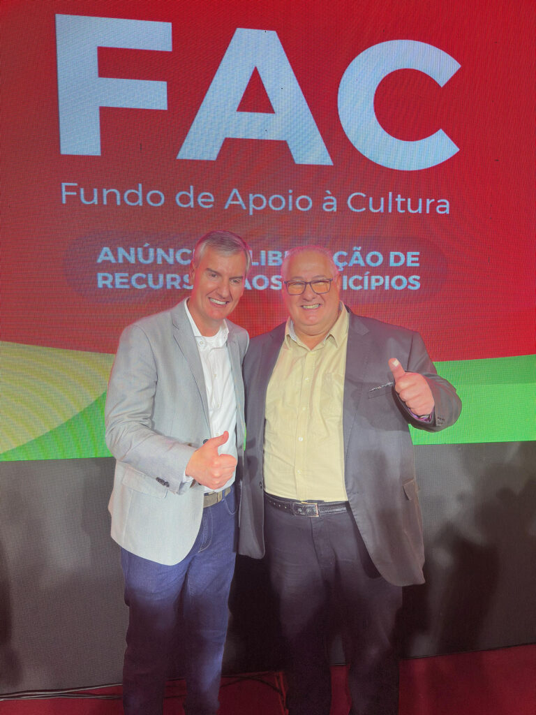 Canela recebe R$ 100 mil do Fundo de Apoio à Cultura