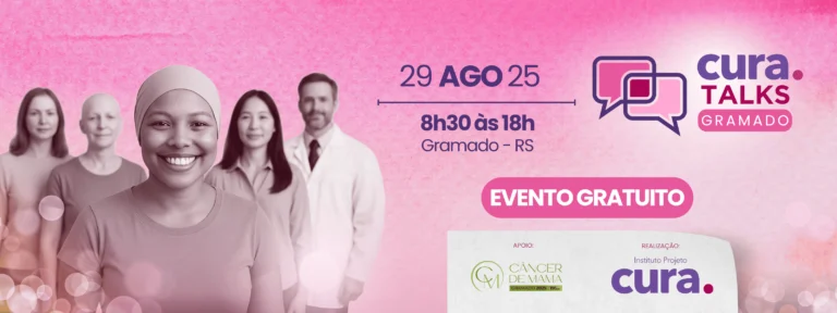 Cura Talks 2025 aborda cuidado integral no câncer de mama