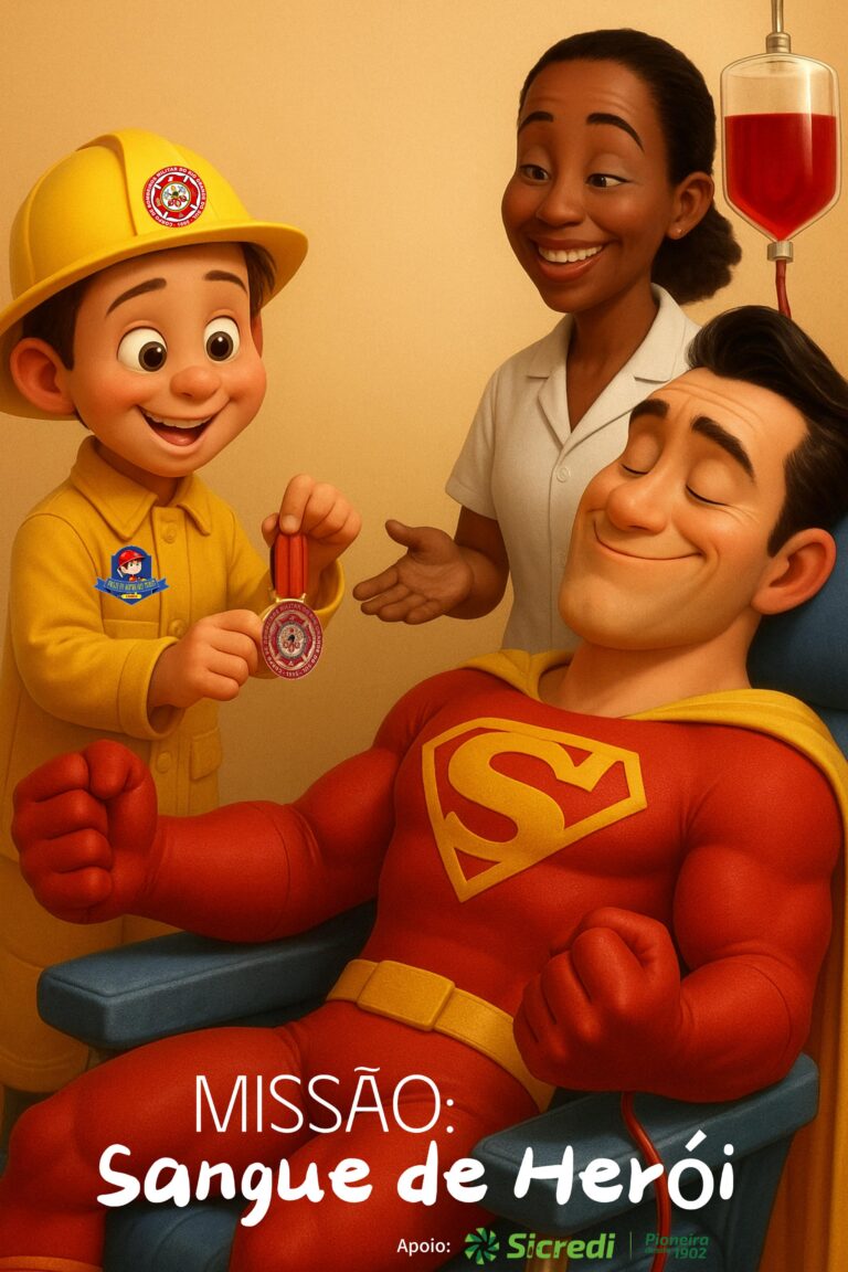 Bombeiros Mirins promovem iniciativa para doação de sangue