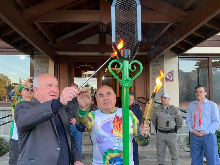Gramado recebe Fogo Simbólico da Pátria na próxima segunda