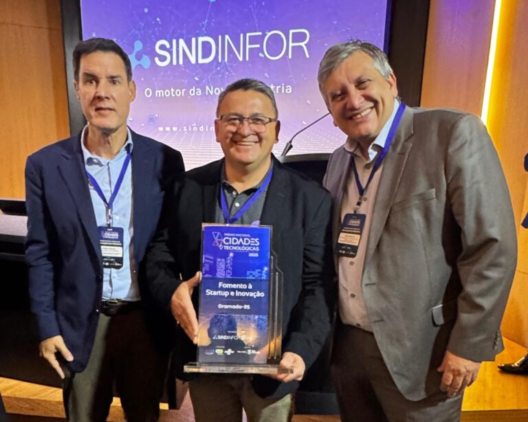 Gramado é premiada por inovação em evento nacional