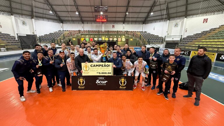 União Parobé Futsal conquista o título da Taça Scur 2025