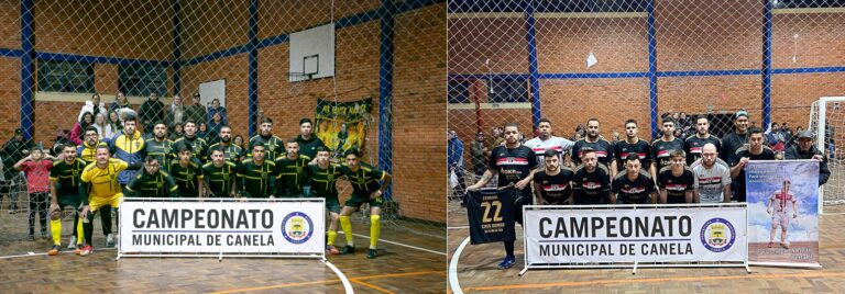 Definido os finalistas do Futsal Série Prata de Canela
