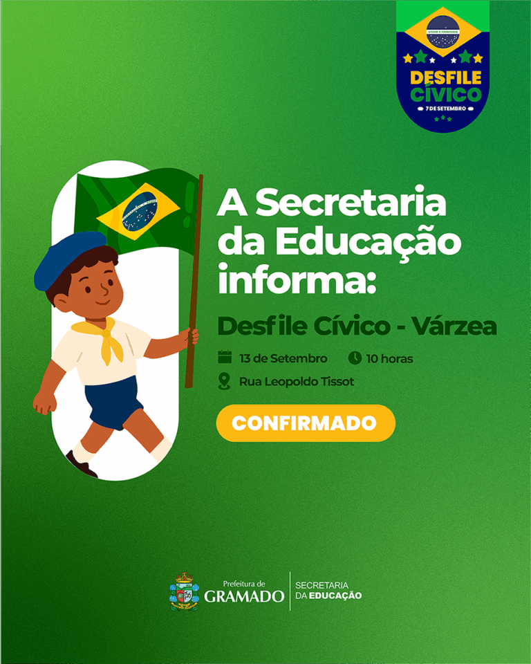 Desfile Cívico da Várzea Grande ocorre neste sábado