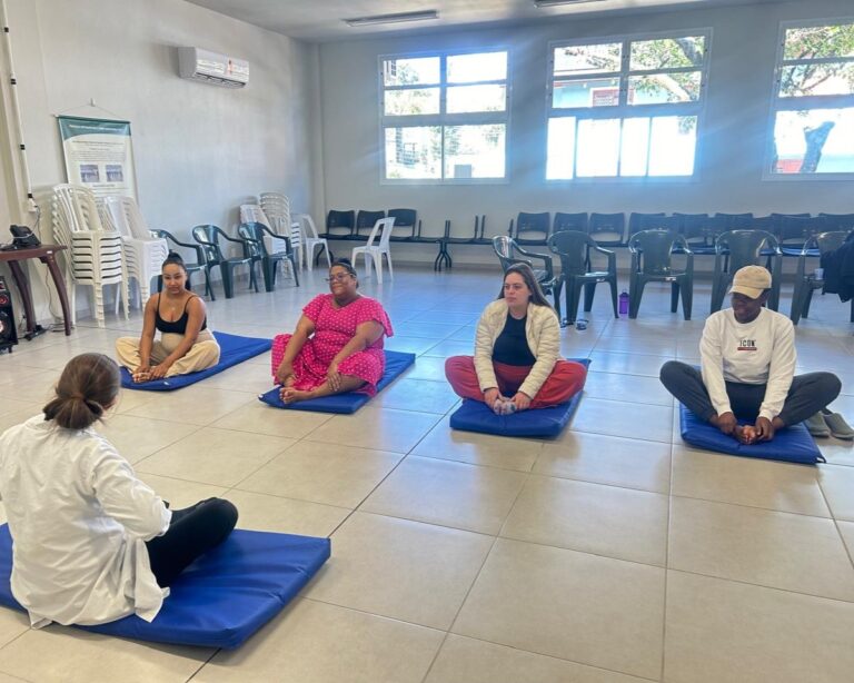 Gestantes de Gramado participam de encontro sobre exercícios físicos